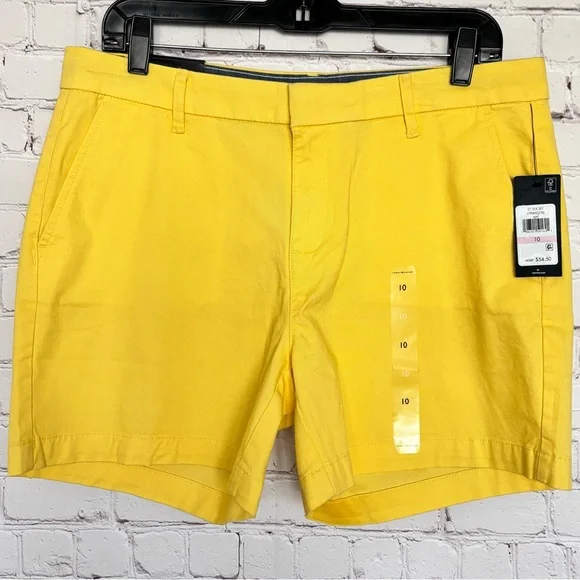 TOMMY HILFIGER Citronella Hollywood Classic 5" Short--10 - Picture 7 of 12
